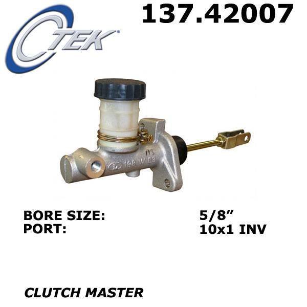 Centric Parts Standard Clutch Master Cylinder, 137.42007 137.42007